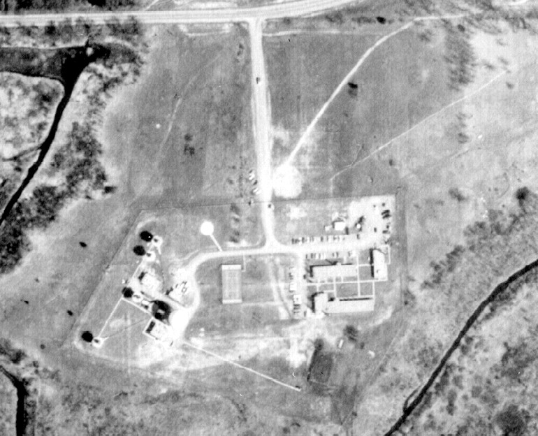 D-87 IFC as seen in 1967. Note the addition of the HIPAR and TRR radars due to the Hercules upgrade
