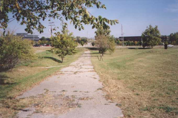 This was probably the access road to the IFC