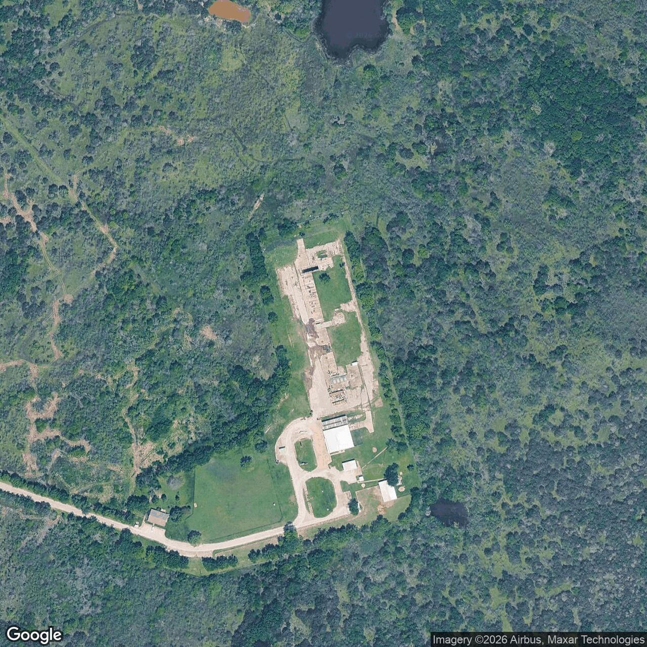 Current Google Satellite Image of Nike Site DF-20L, Texas