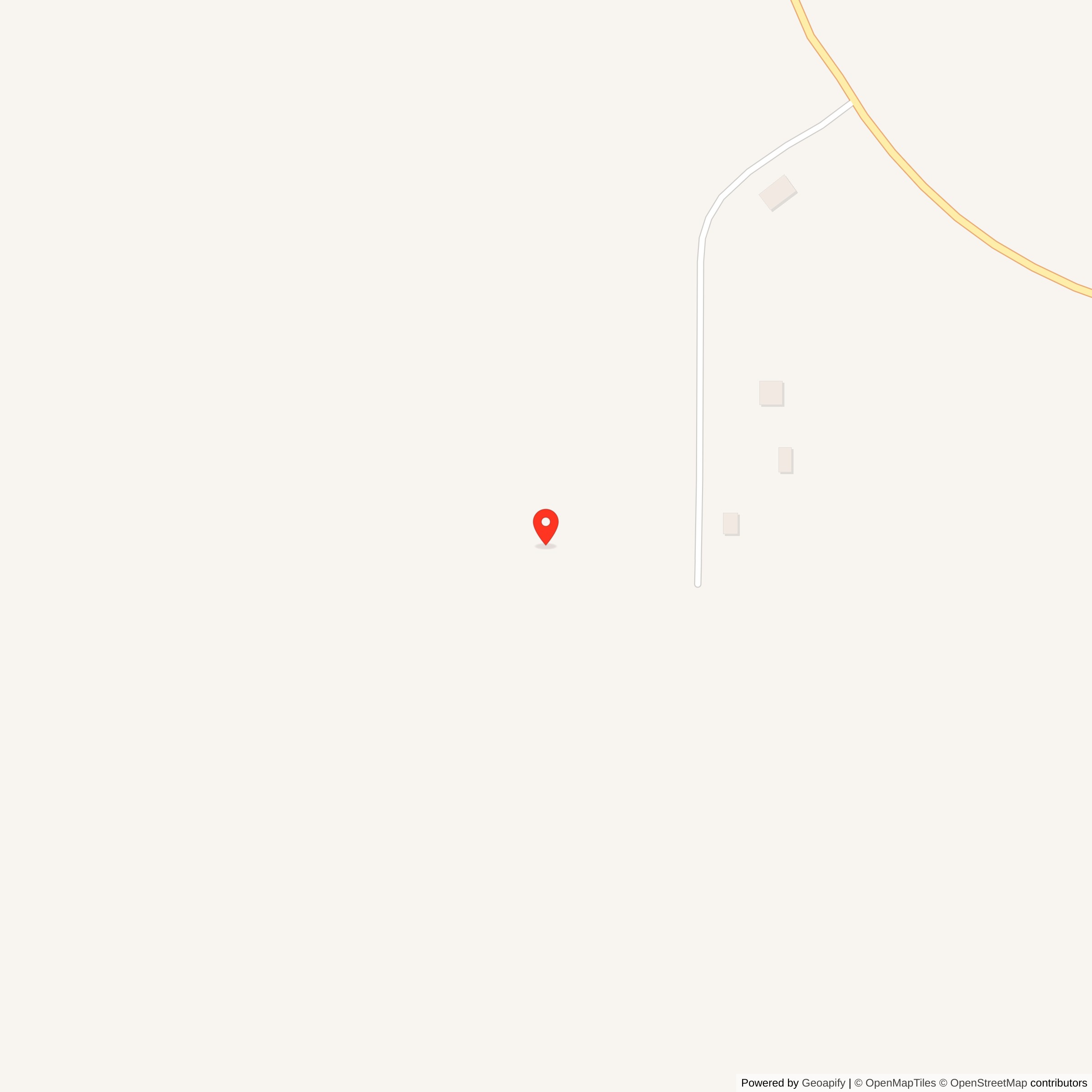 Map showing location of Nike Site DF-50L, Texas