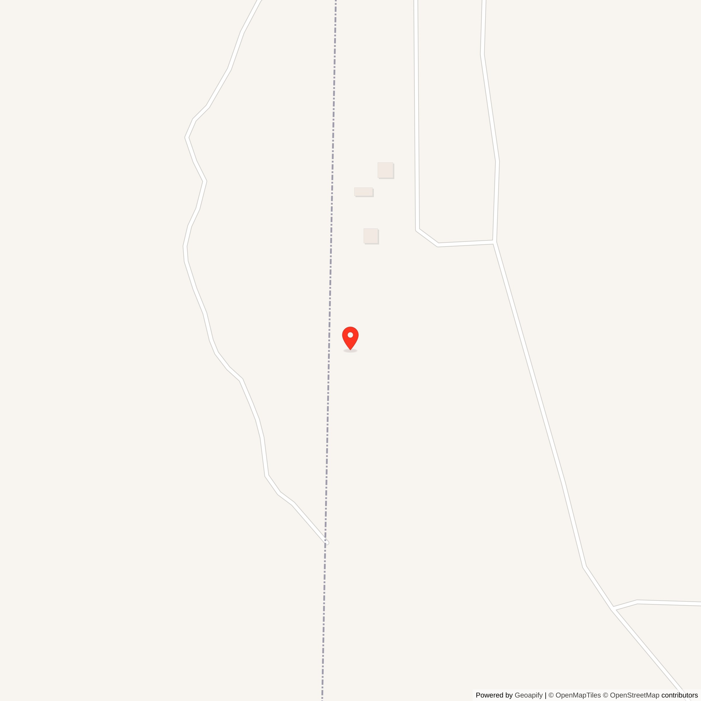 Map showing location of Nike Site DF-70L, Texas