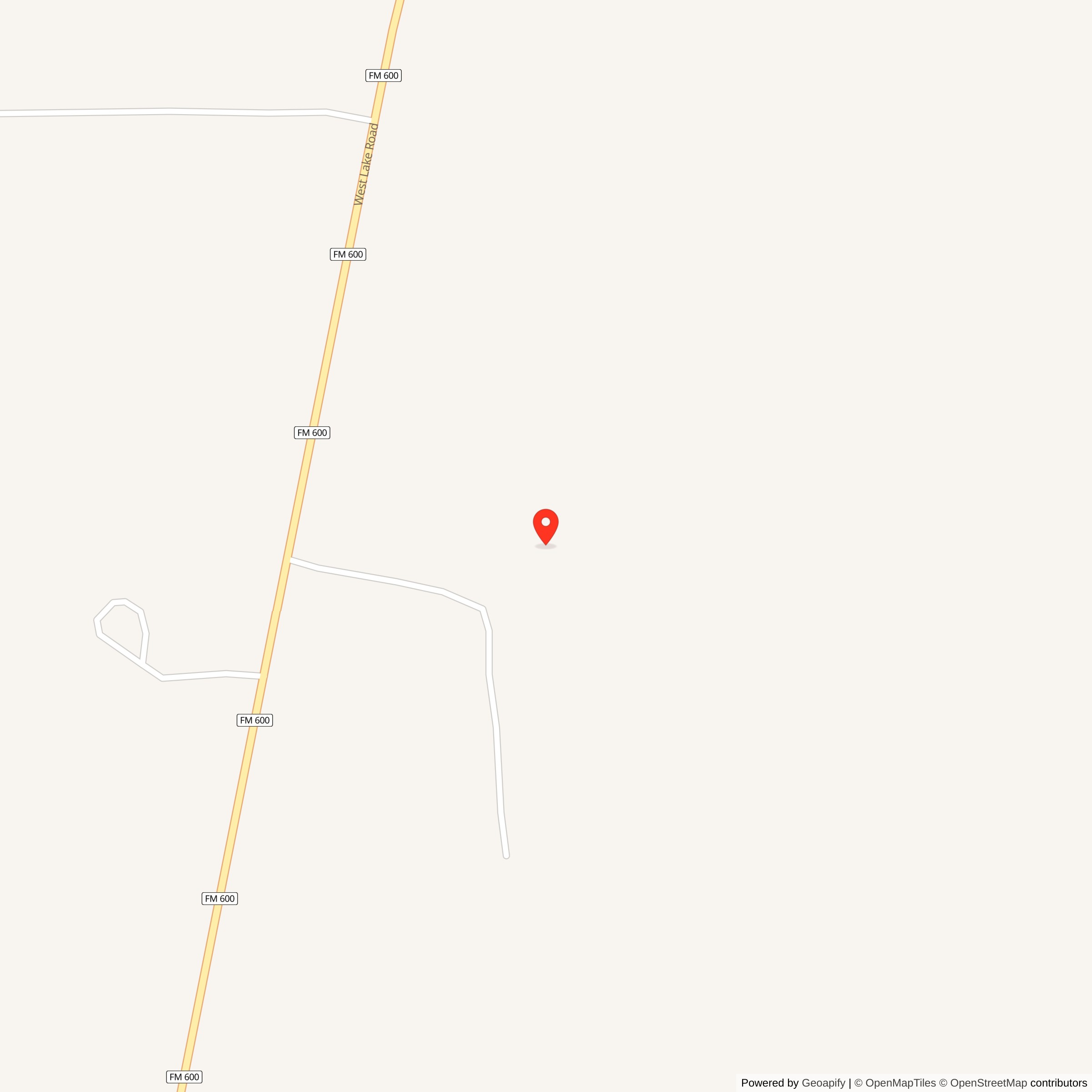 Map showing location of Nike Site DY-10C, Texas
