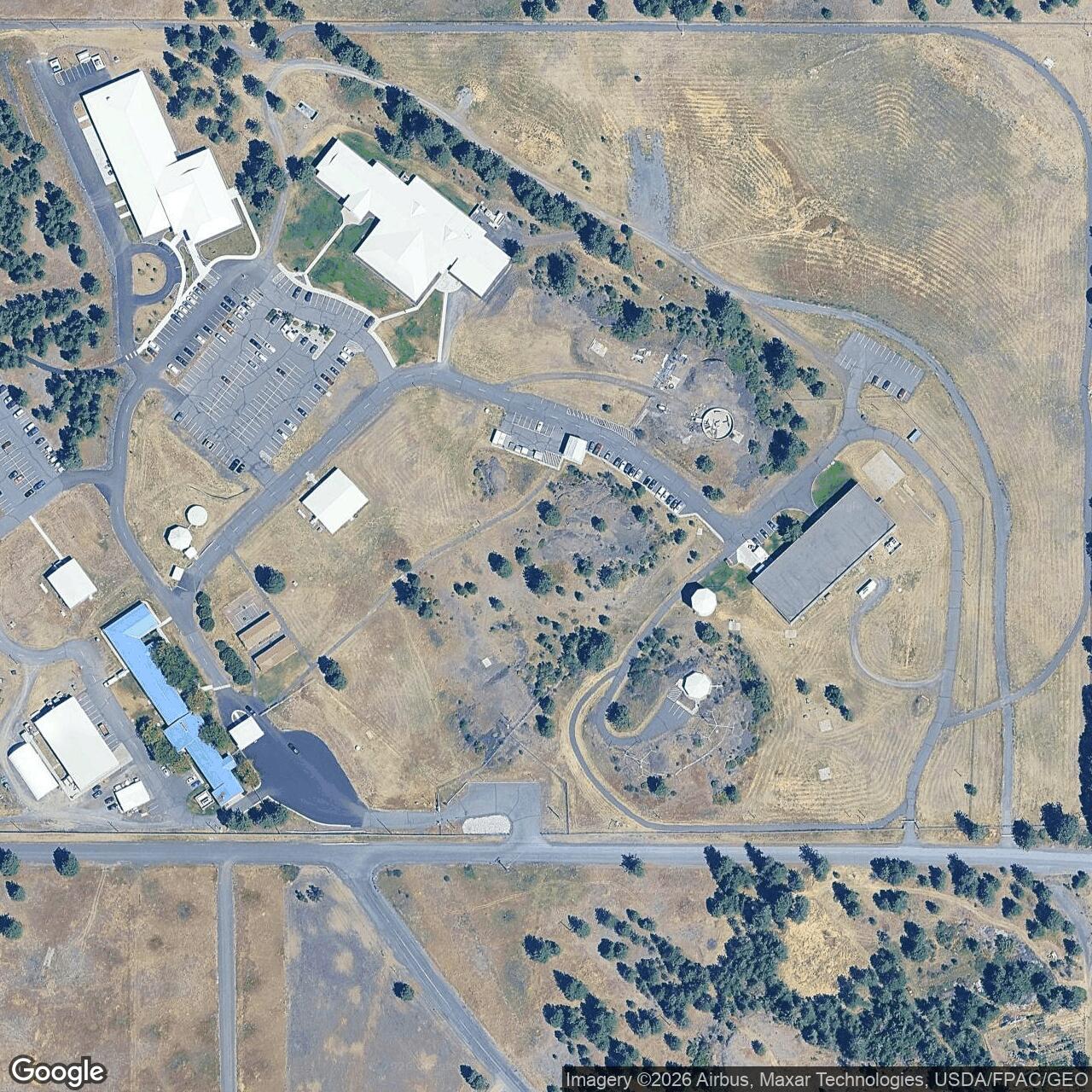 Current Google Satellite Image of Nike Missile Site F-07 IFC, Washington