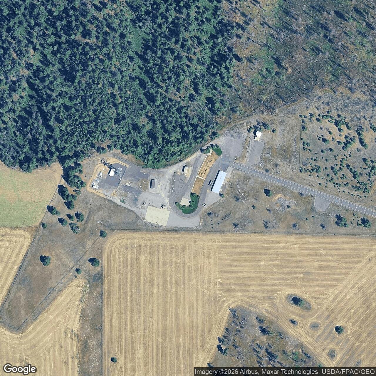 Current Google Satellite Image of Nike Missile Site F-37 IFC, Washington