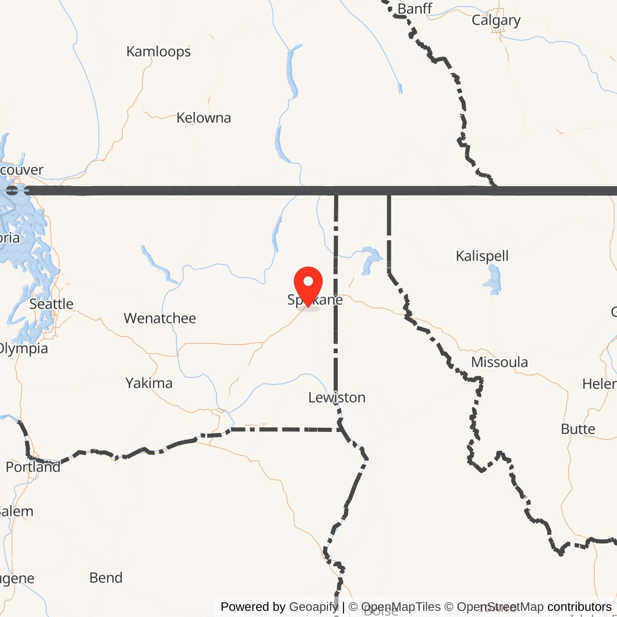 Map showing location of Nike Missile Site F-37 Launcher, Washington