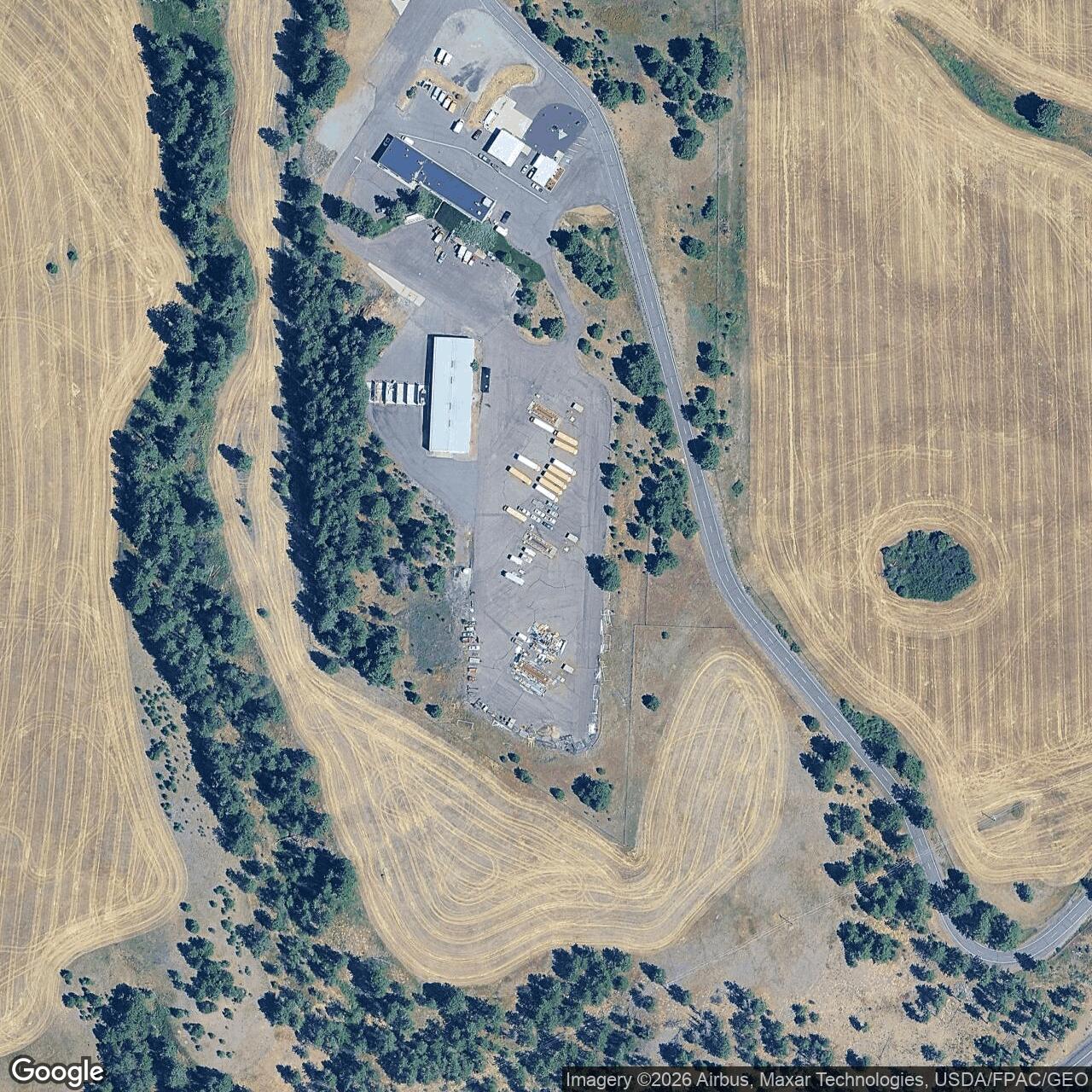 Current Google Satellite Image of Nike Missile Site F-37 Launcher, Washington