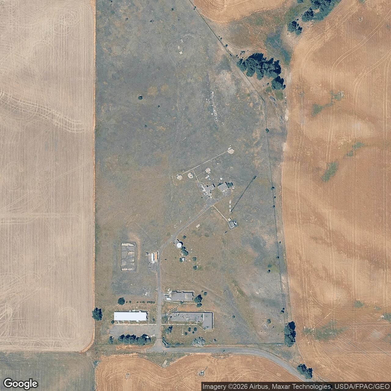 Current Google Satellite Image of Nike Missile Site F-87 IFC, Washington