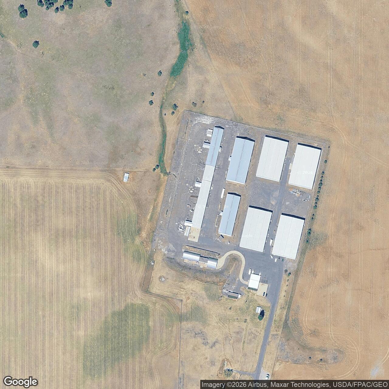 Current Google Satellite Image of Nike Missile Site F-87 Launcher, Washington