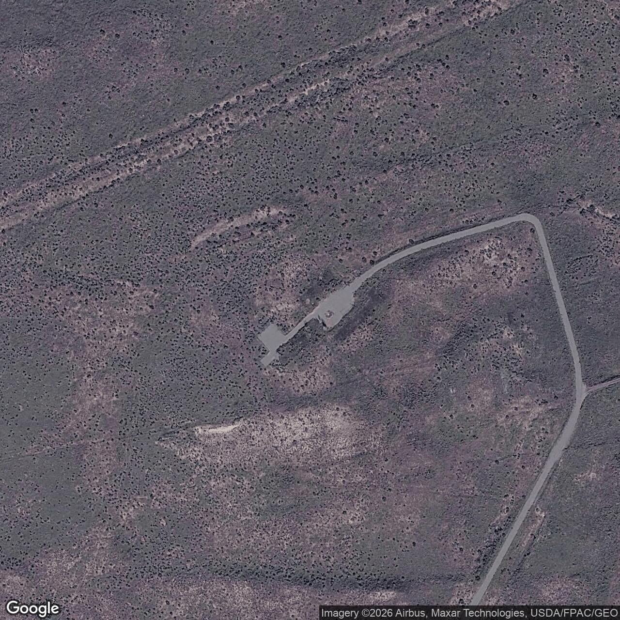 Current Google Satellite Image of Nike Missile Site H-12 IFC, Washington