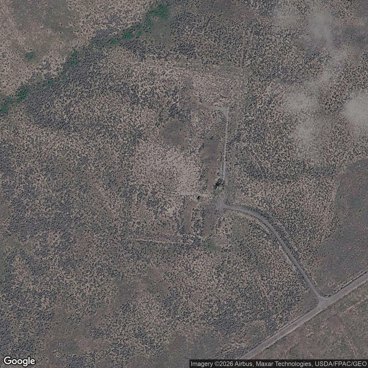 Current Google Satellite Image of Nike Missile Site H-83 IFC, Washington