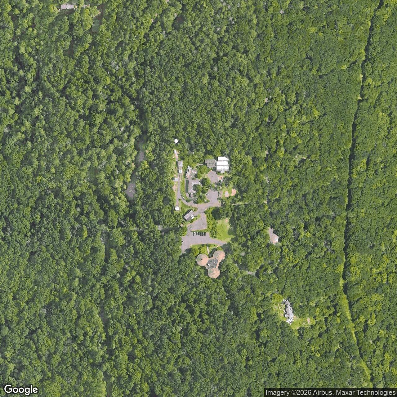 Current Google Satellite Image of Nike Site HA-85C, Connecticut