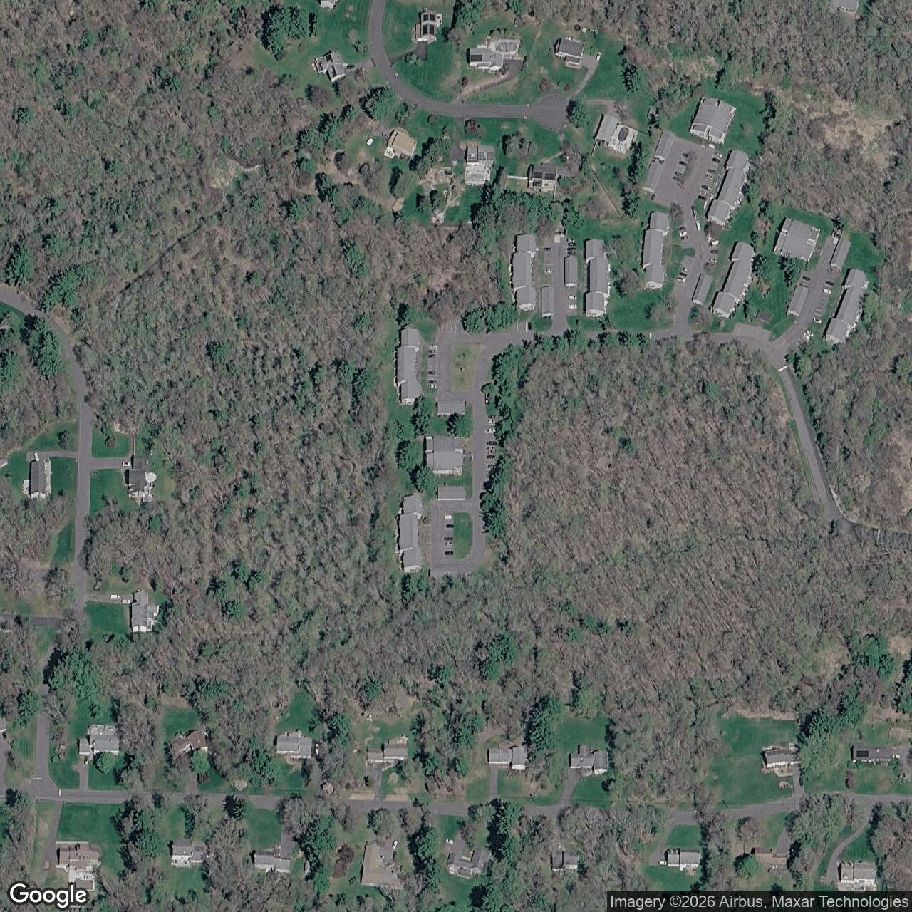 Current Google Satellite Image of Nike Site HA-85L, Connecticut