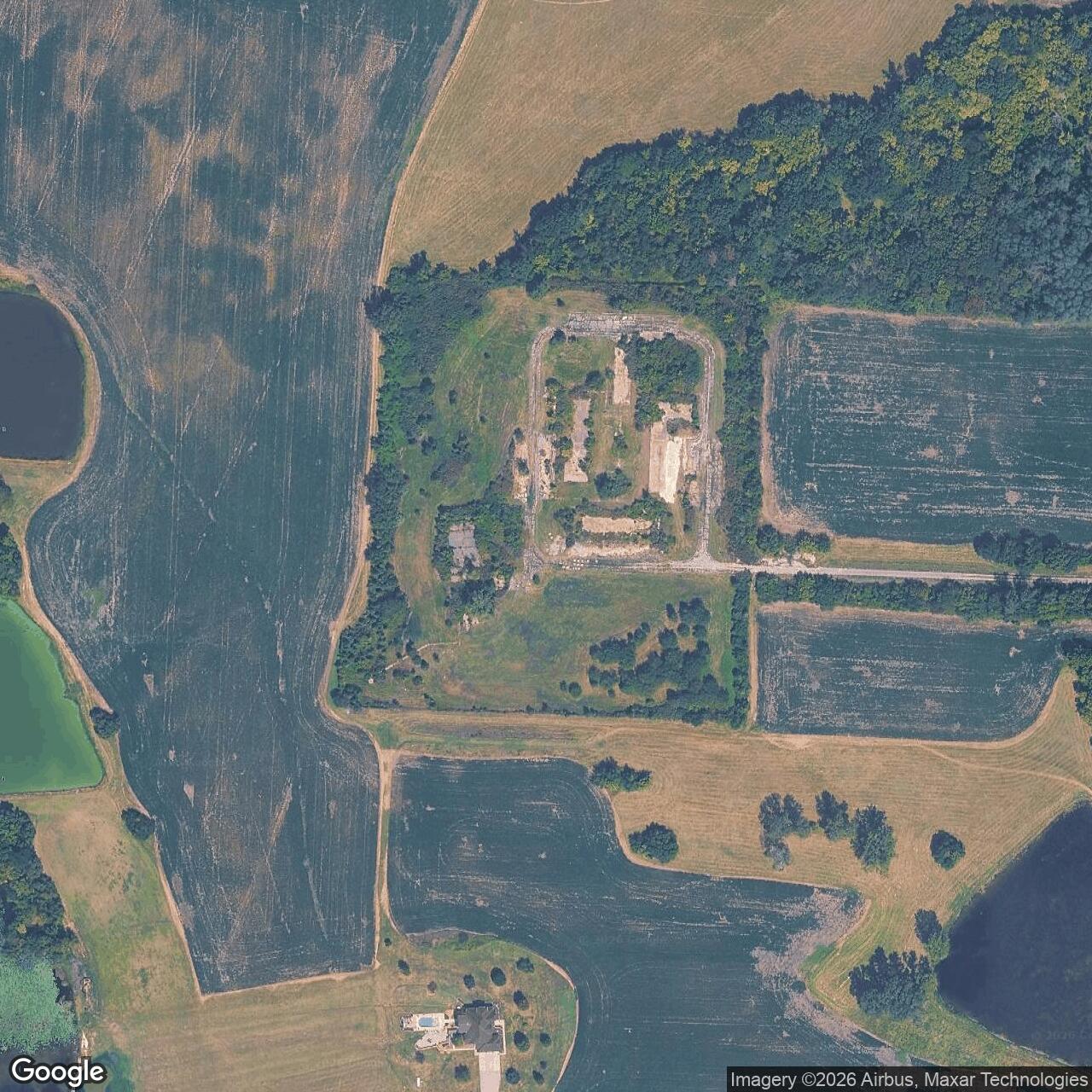 Current Google Satellite Image of Nike Site KC-30C, Missouri