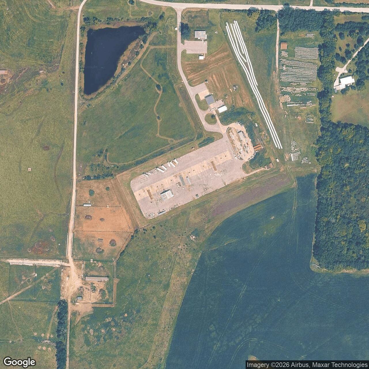 Current Google Satellite Image of Nike Site KC-30L, Missouri