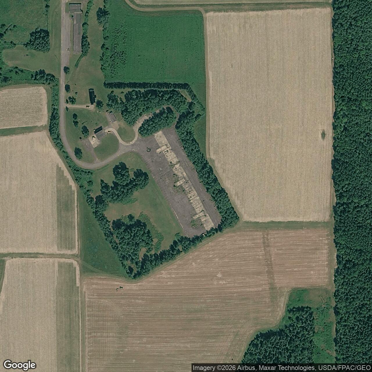 Current Google Satellite Image of Nike Site L-31L, Maine
