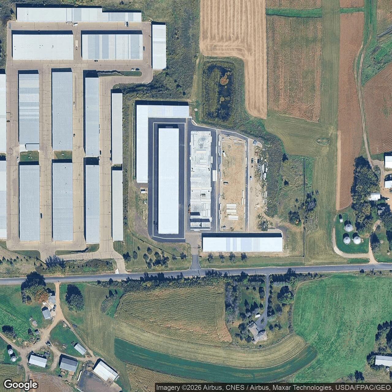 Current Google Satellite Image of Nike Site MS-70C, Minnesota