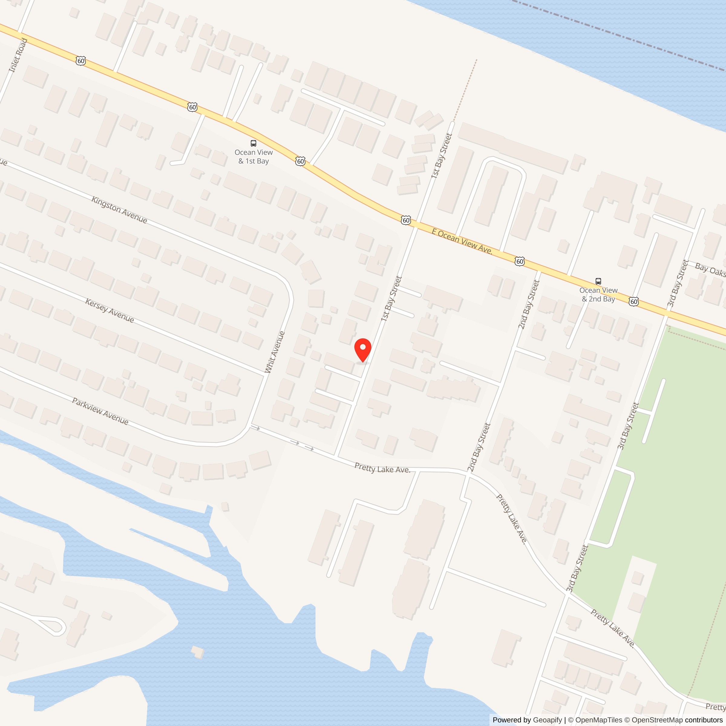 Map showing location of Nike Site N-20, Virginia