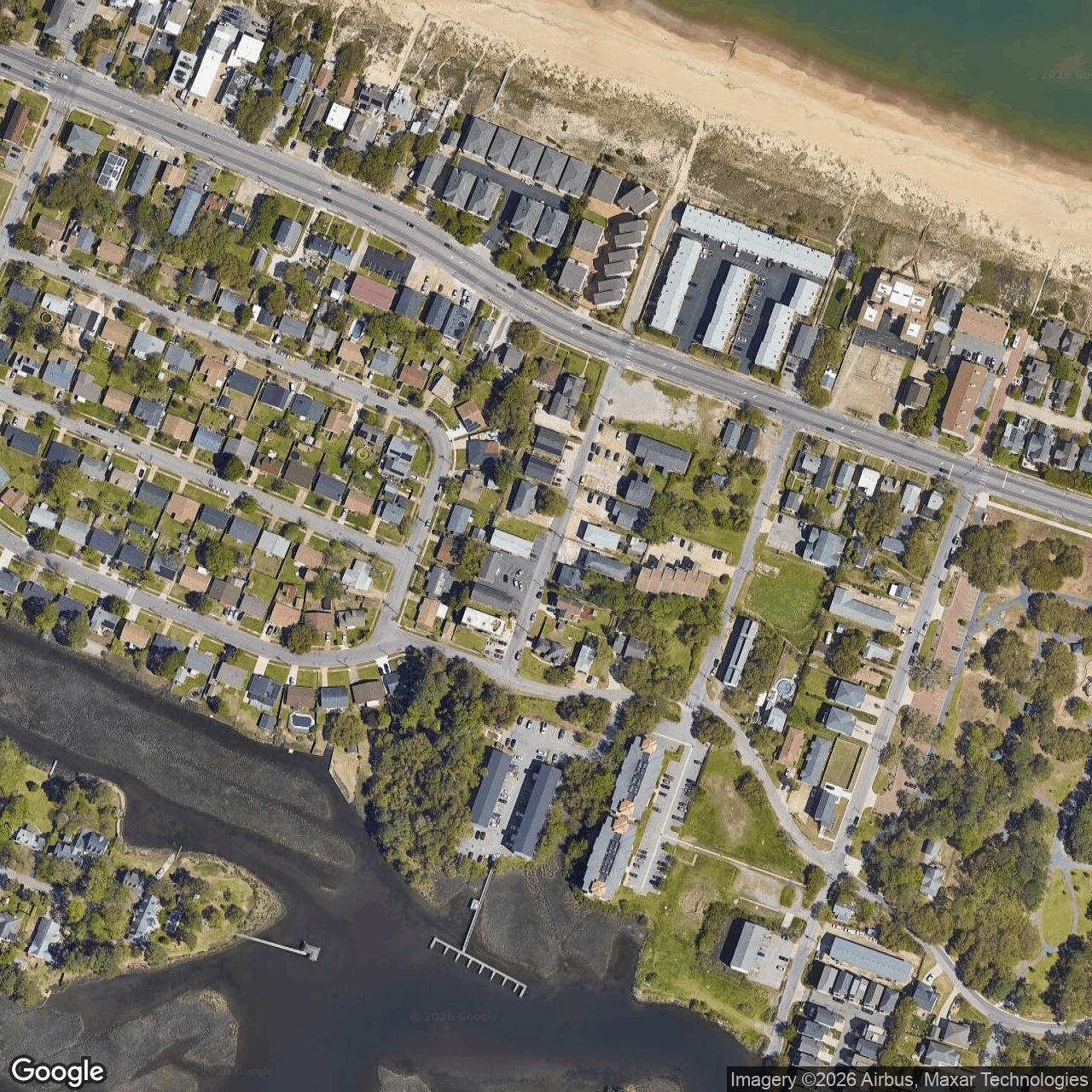 Current Google Satellite Image of Nike Site N-20, Virginia
