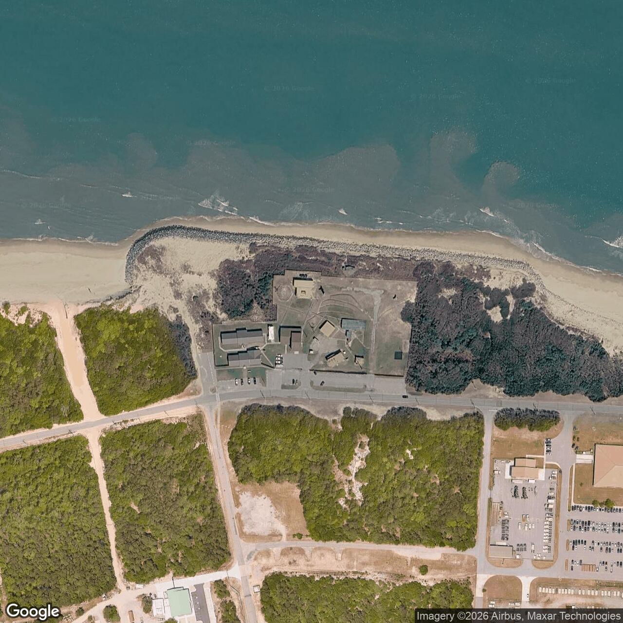 Current Google Satellite Image of Nike Site N-25C, Virginia
