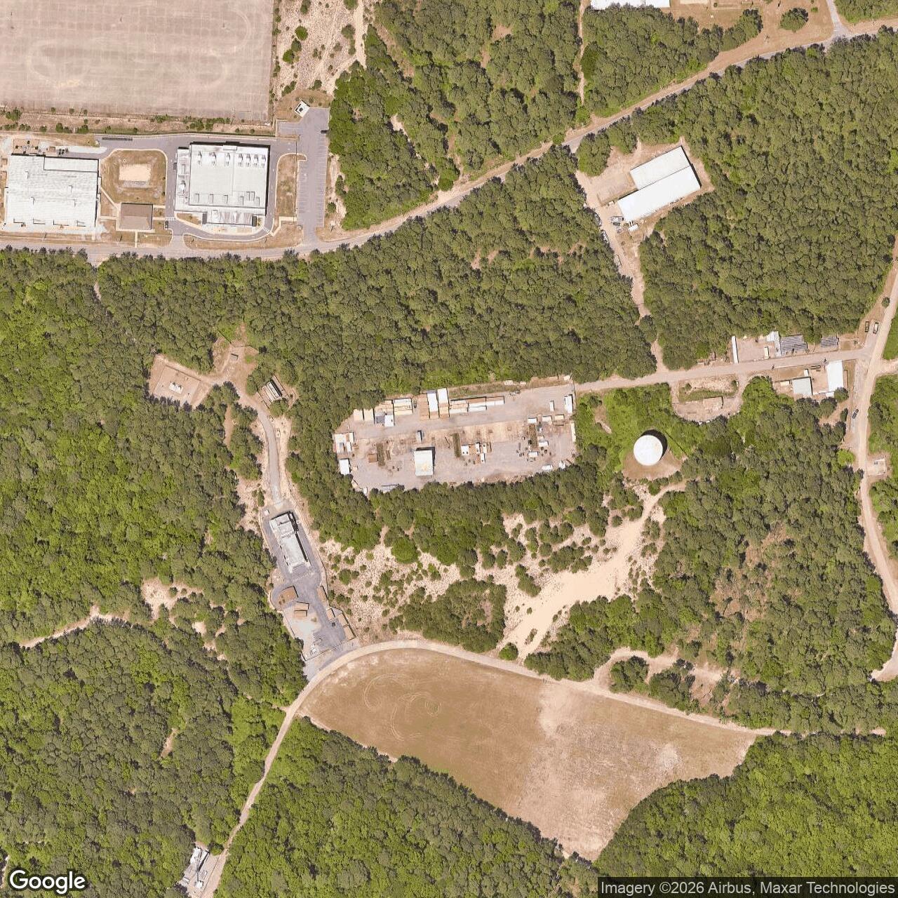 Current Google Satellite Image of Nike Site N-25L, Virginia