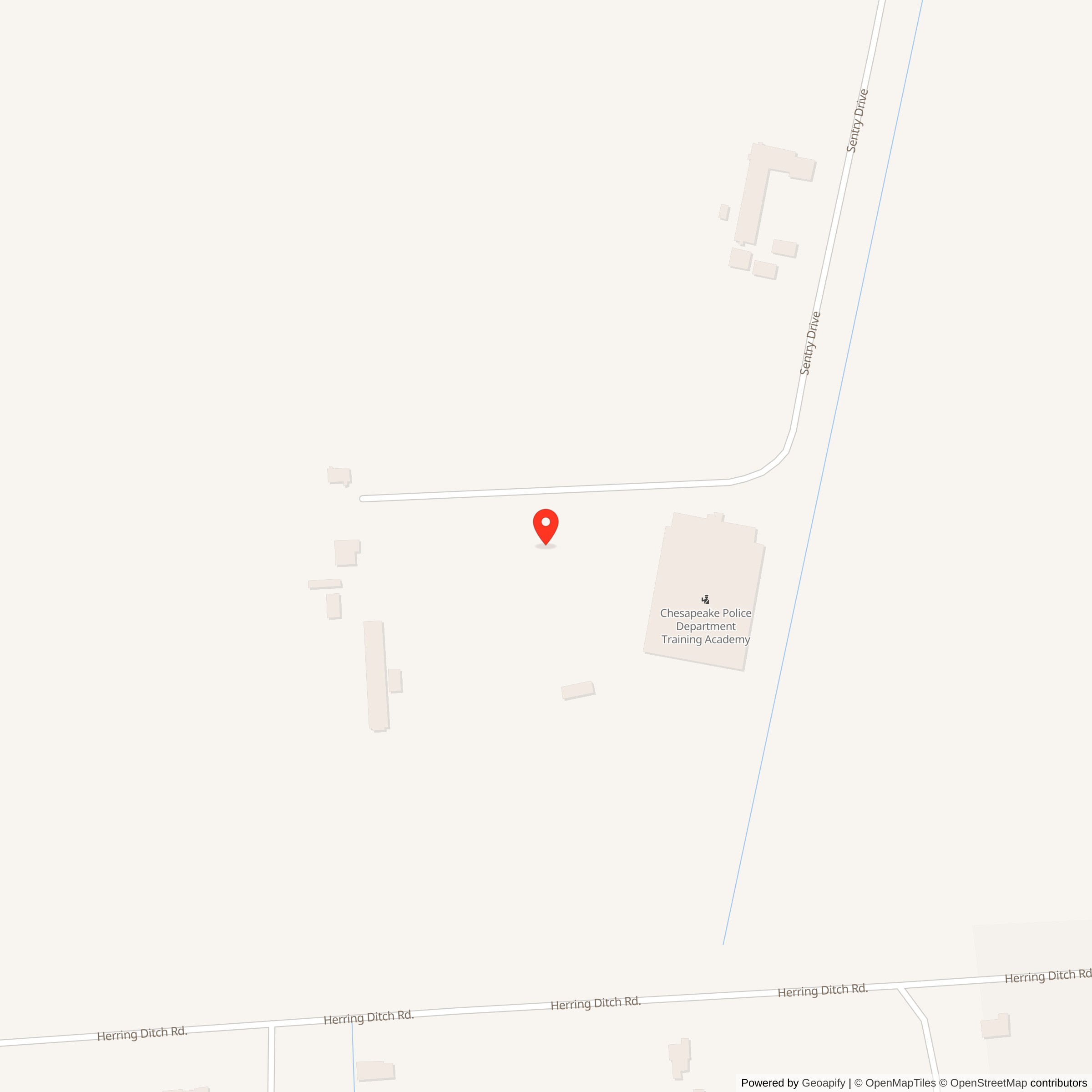 Map showing location of Nike Site N-52L, Virginia