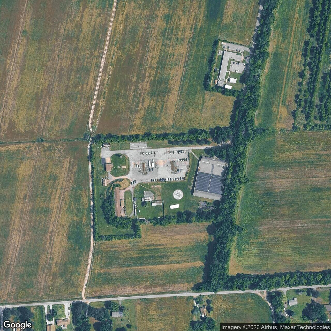 Current Google Satellite Image of Nike Site N-52L, Virginia