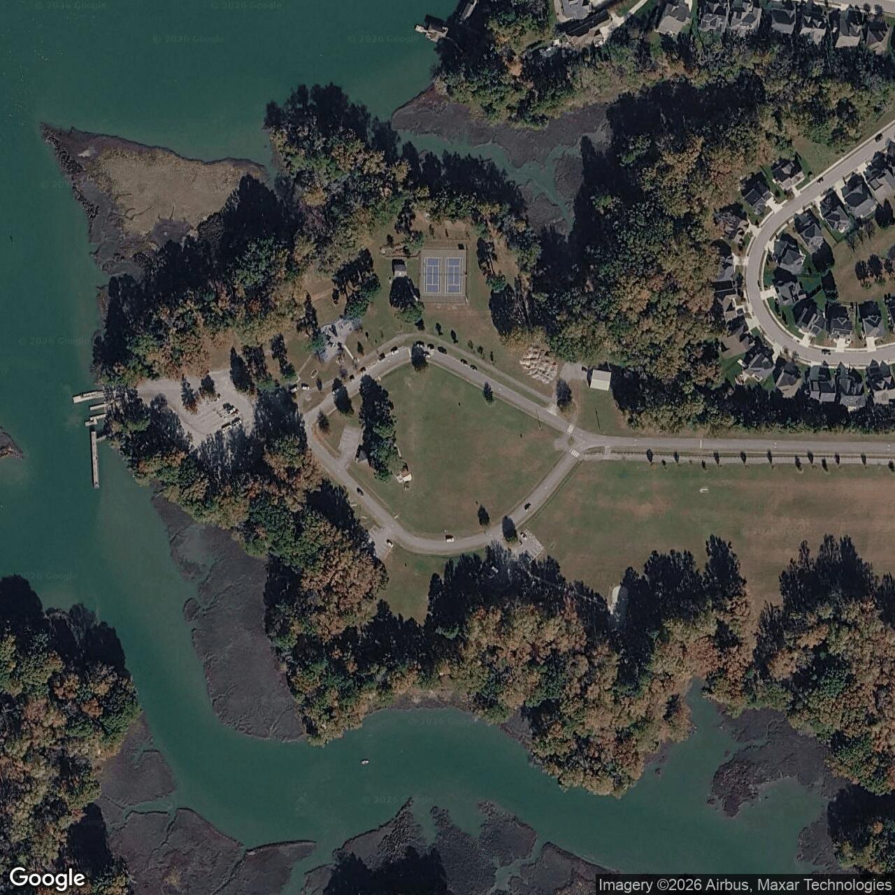 Current Google Satellite Image of Nike Site N-63L, Virginia
