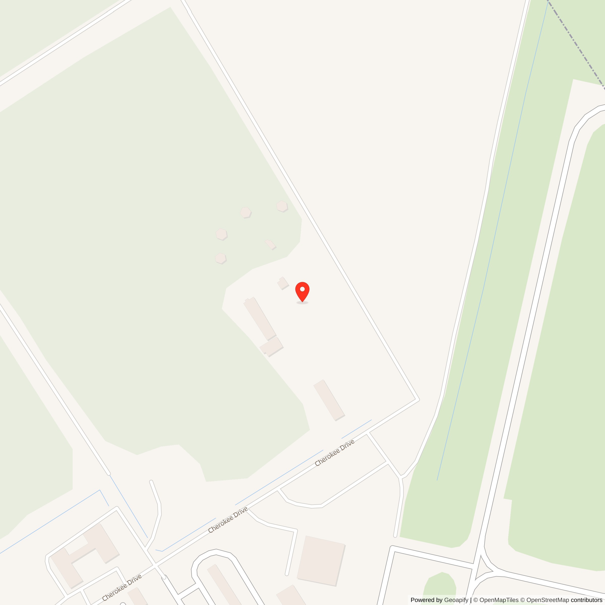 Map showing location of Nike Site N-85C, Virginia