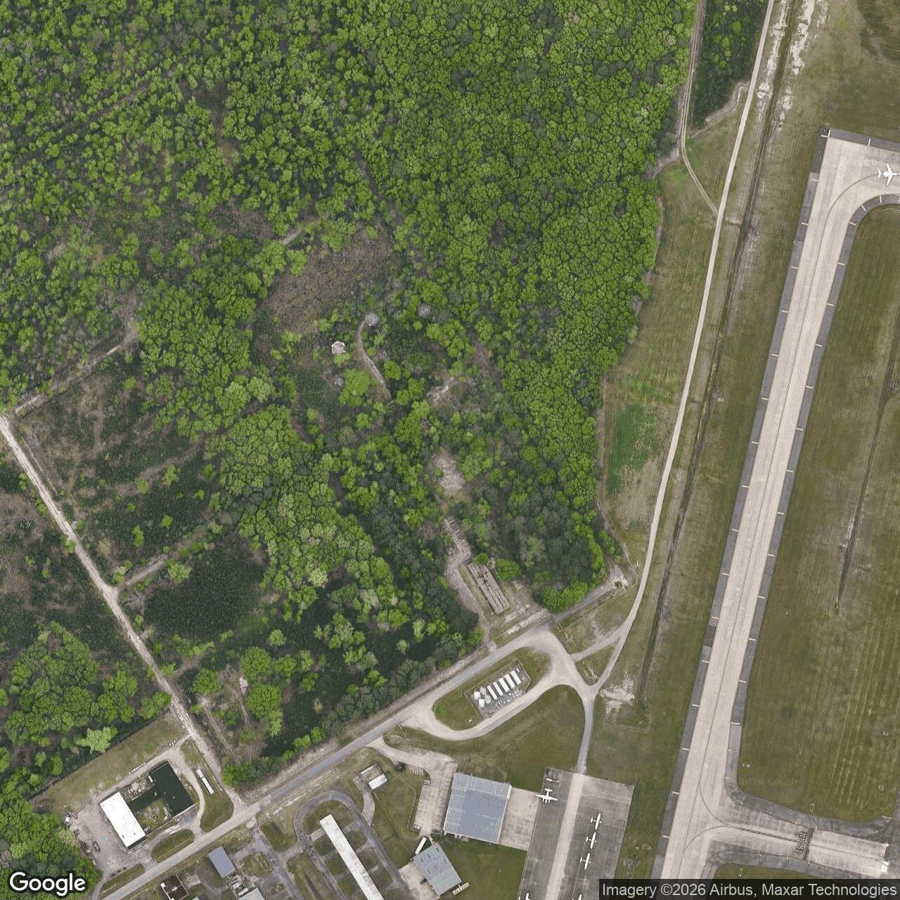 Current Google Satellite Image of Nike Site N-85C, Virginia