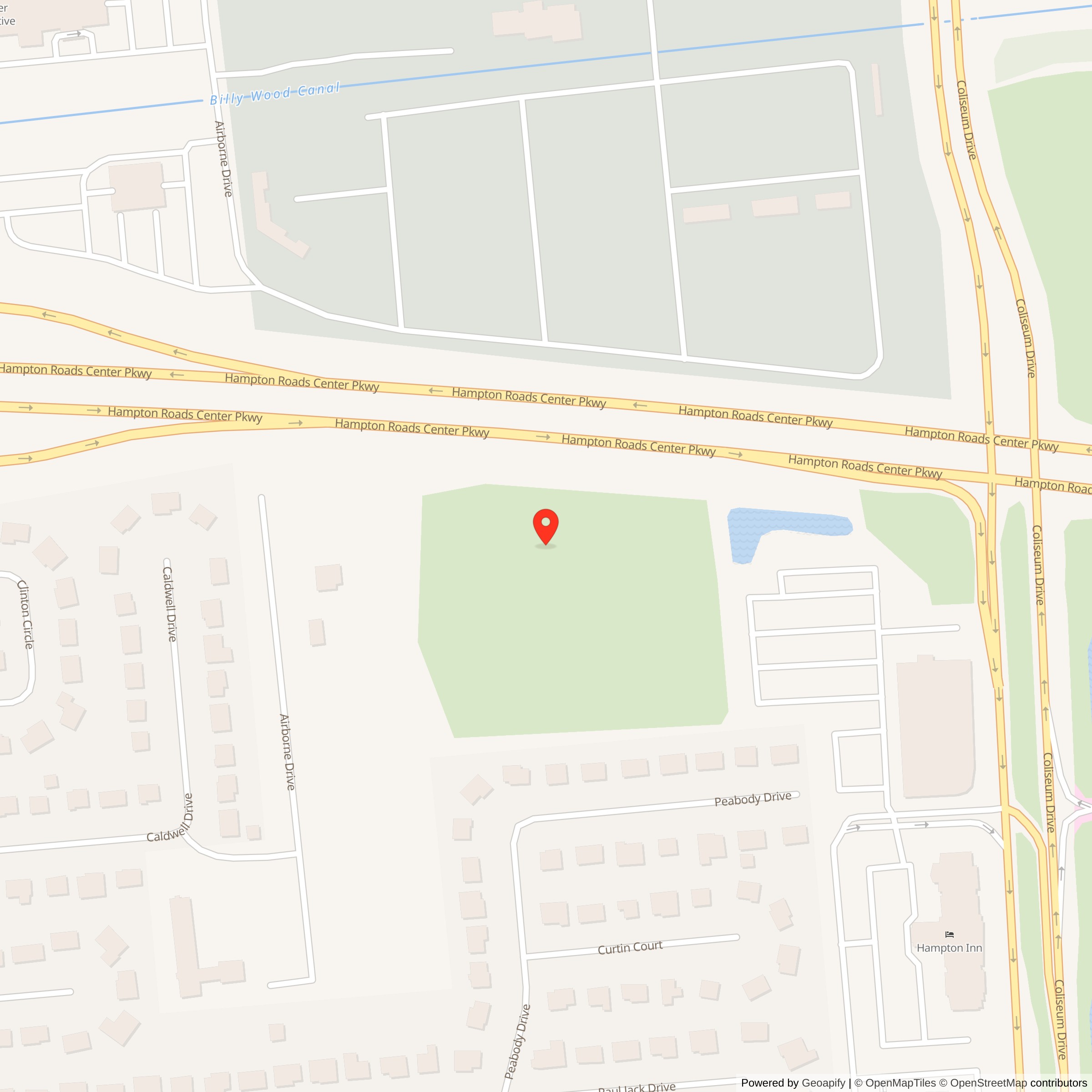 Map showing location of Nike Site N-93L, Virginia