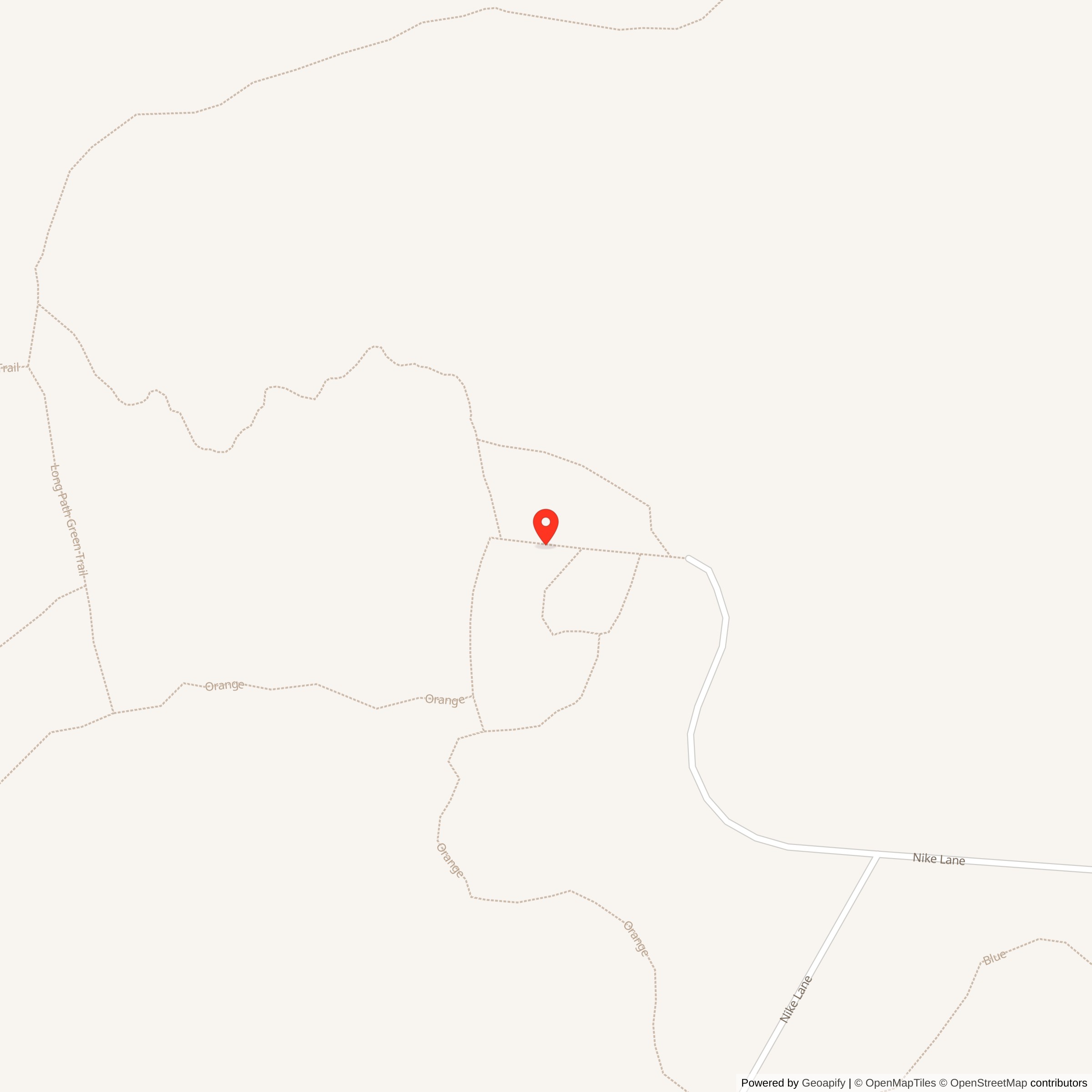 Map showing location of Nike Site NY-03C, New York