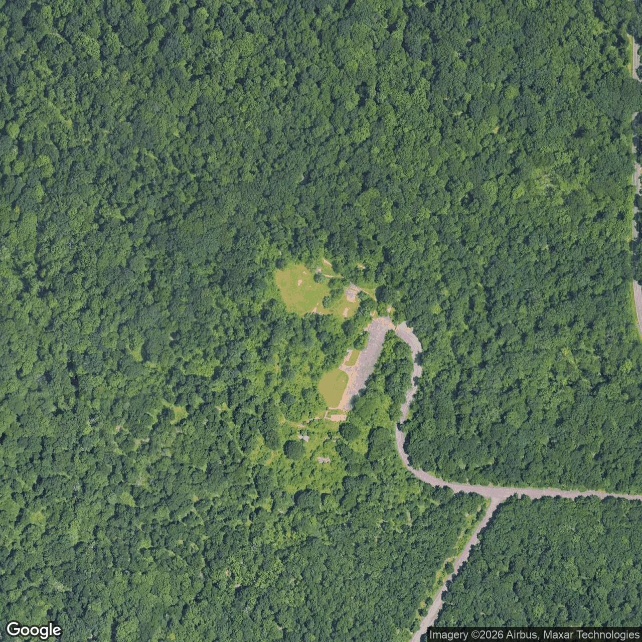 Current Google Satellite Image of Nike Site NY-03C, New York