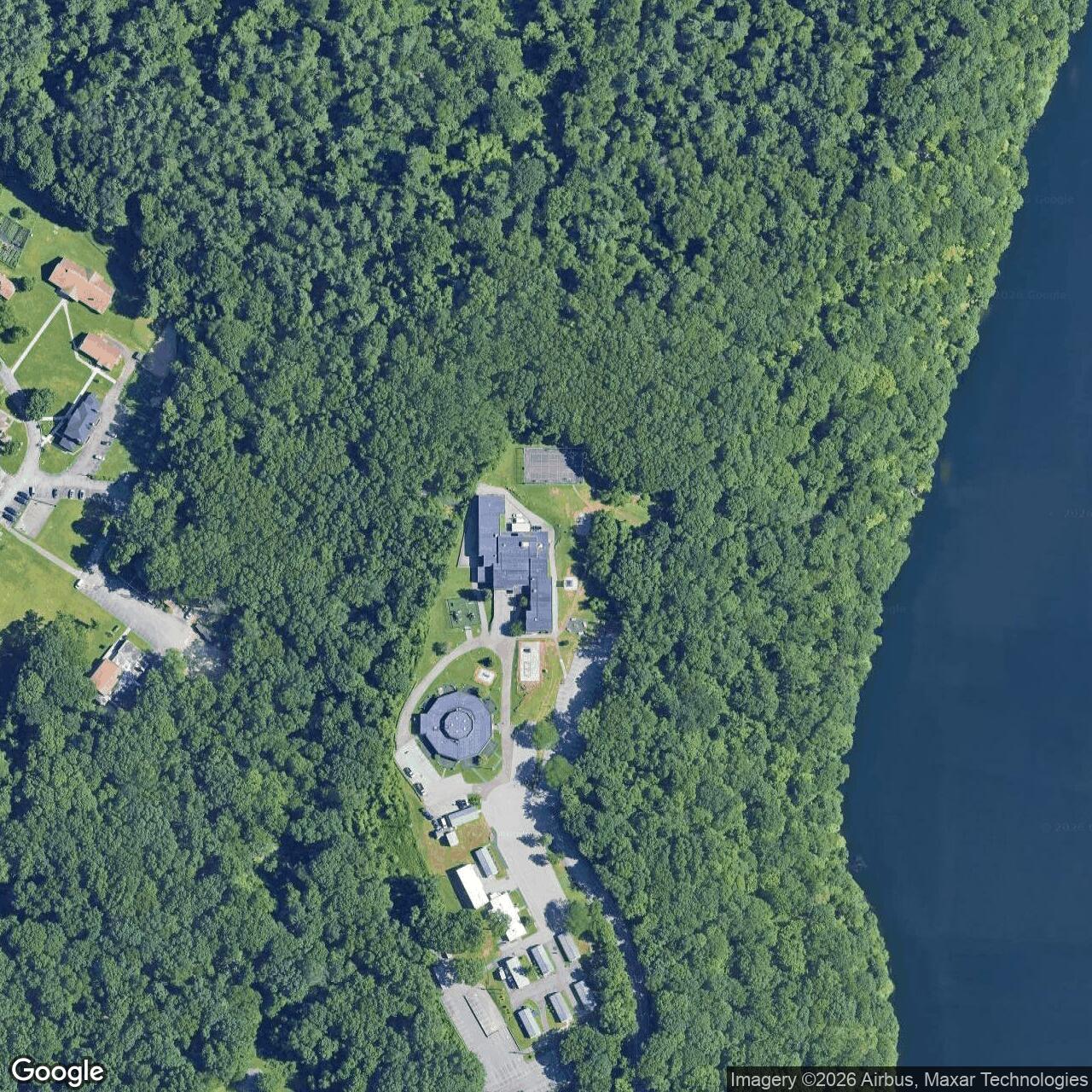 Current Google Satellite Image of Nike Site NY-09, New York
