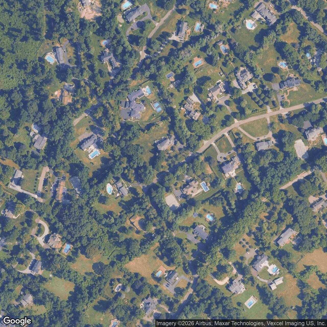Current Google Satellite Image of Nike Site NY-20C, New York