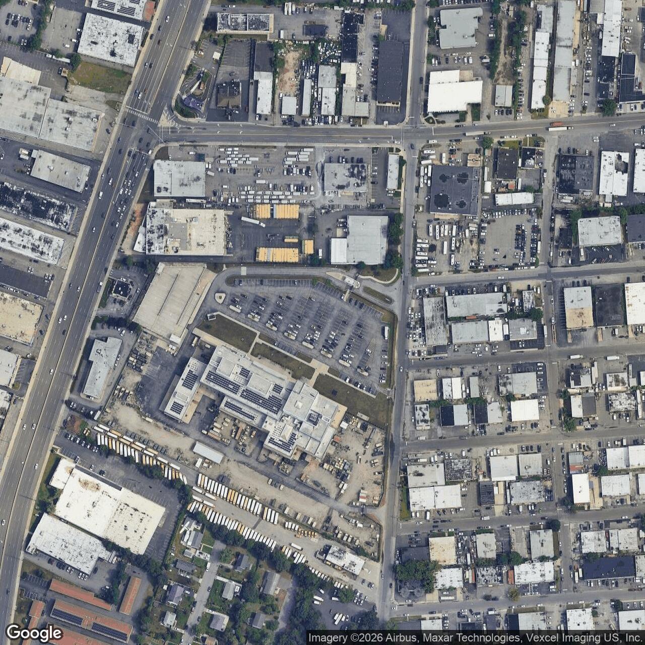 Current Google Satellite Image of Nike Site NY-24, New York