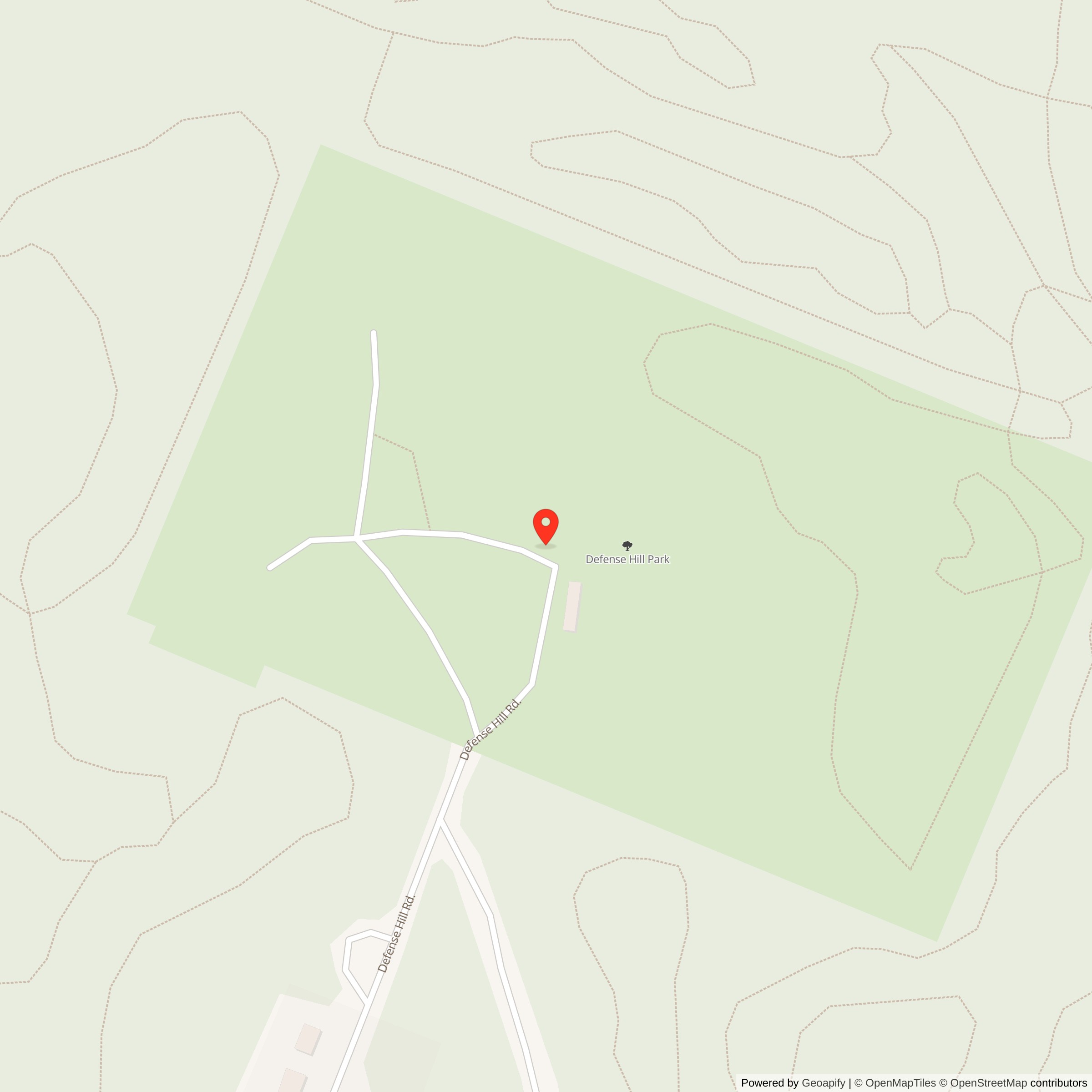 Map showing location of Nike Site NY-25C, New York