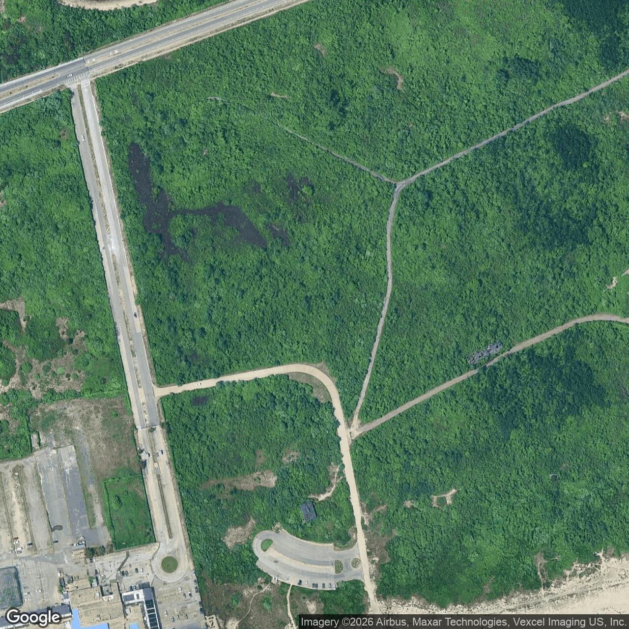 Current Google Satellite Image of Nike Site NY-49C1, New York