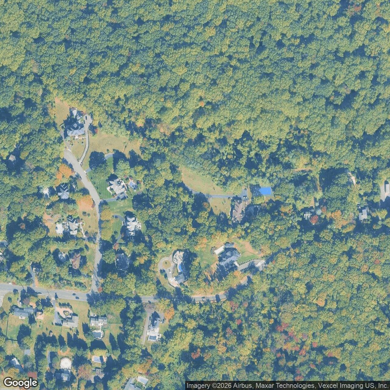 Current Google Satellite Image of Nike Site NY-53C, New Jersey