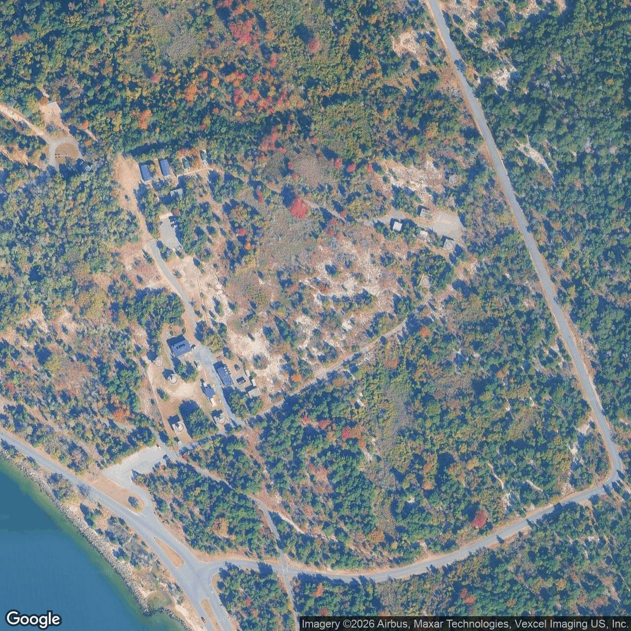 Current Google Satellite Image of Nike Site NY-56C2, New York
