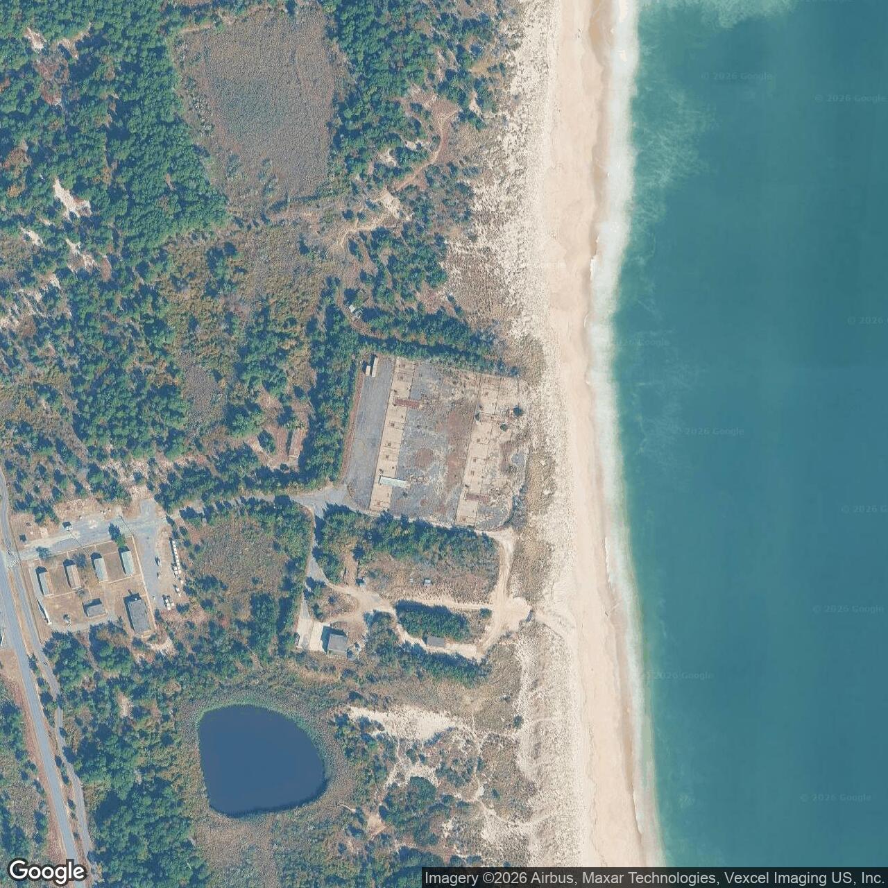 Current Google Satellite Image of Nike Site NY-56L, New York