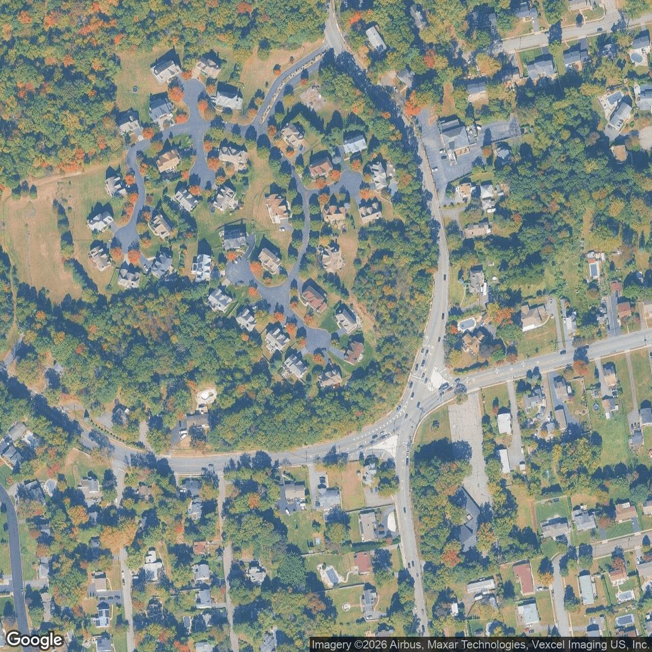 Current Google Satellite Image of Nike Site NY-88C, New Jersey