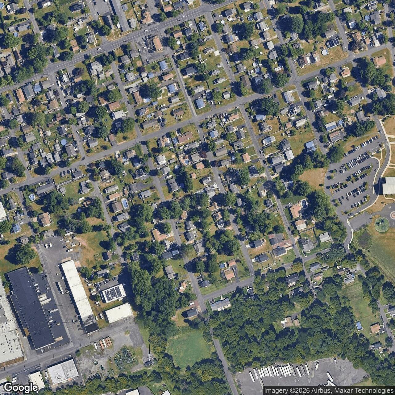 Current Google Satellite Image of Nike Site PH-15L, Pennsylvania