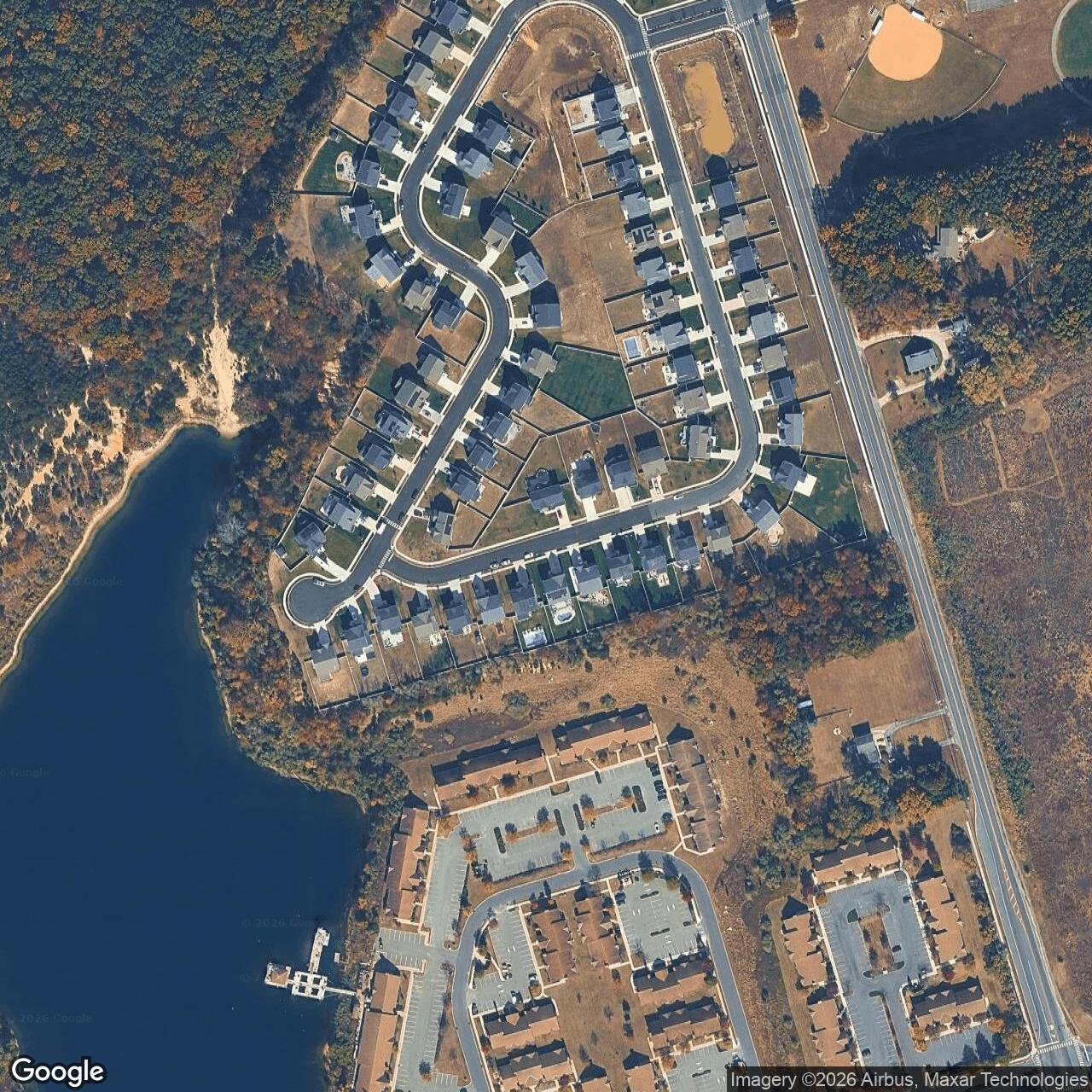 Current Google Satellite Image of Nike Site PH-41C, New Jersey