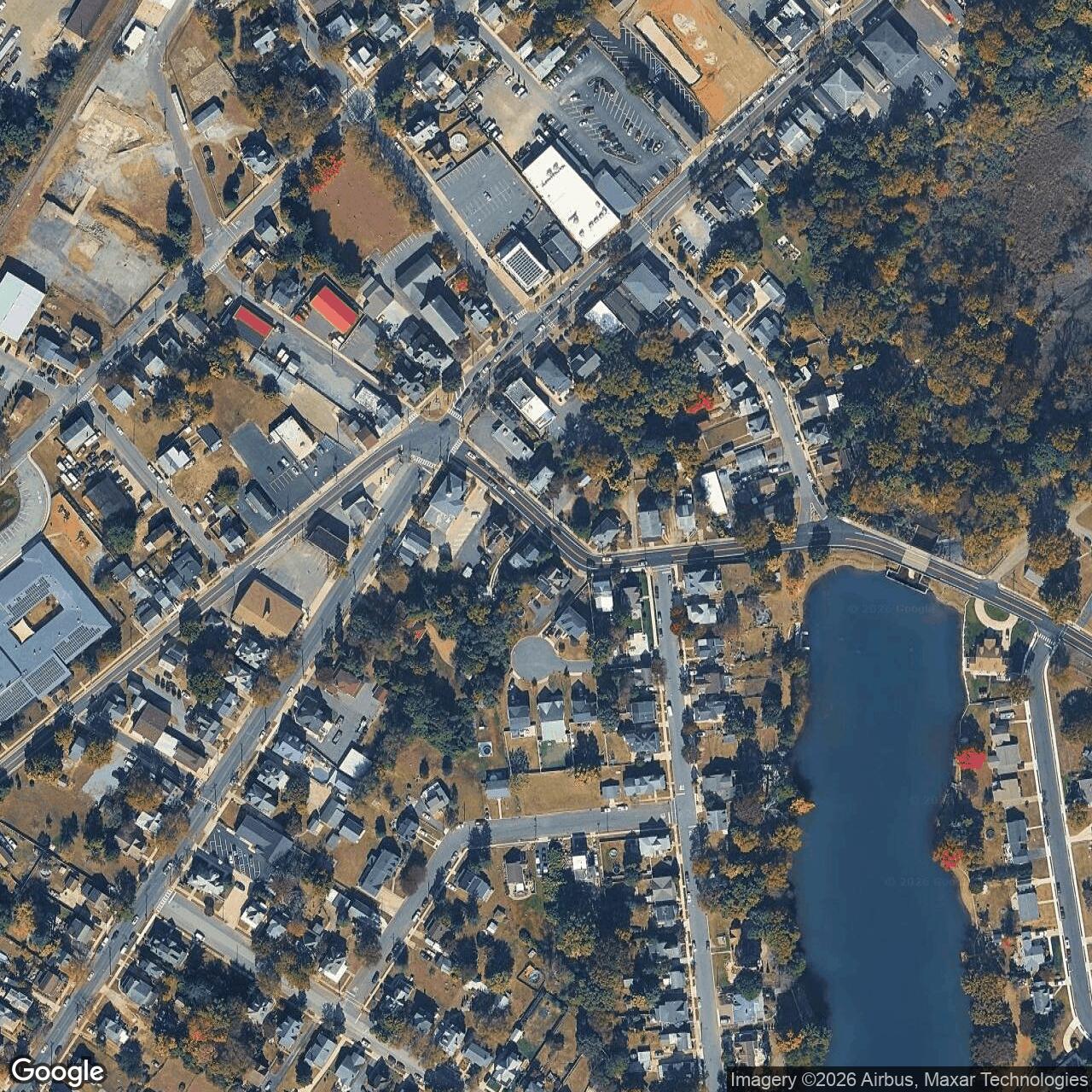 Current Google Satellite Image of Nike Site PH-58C, New Jersey