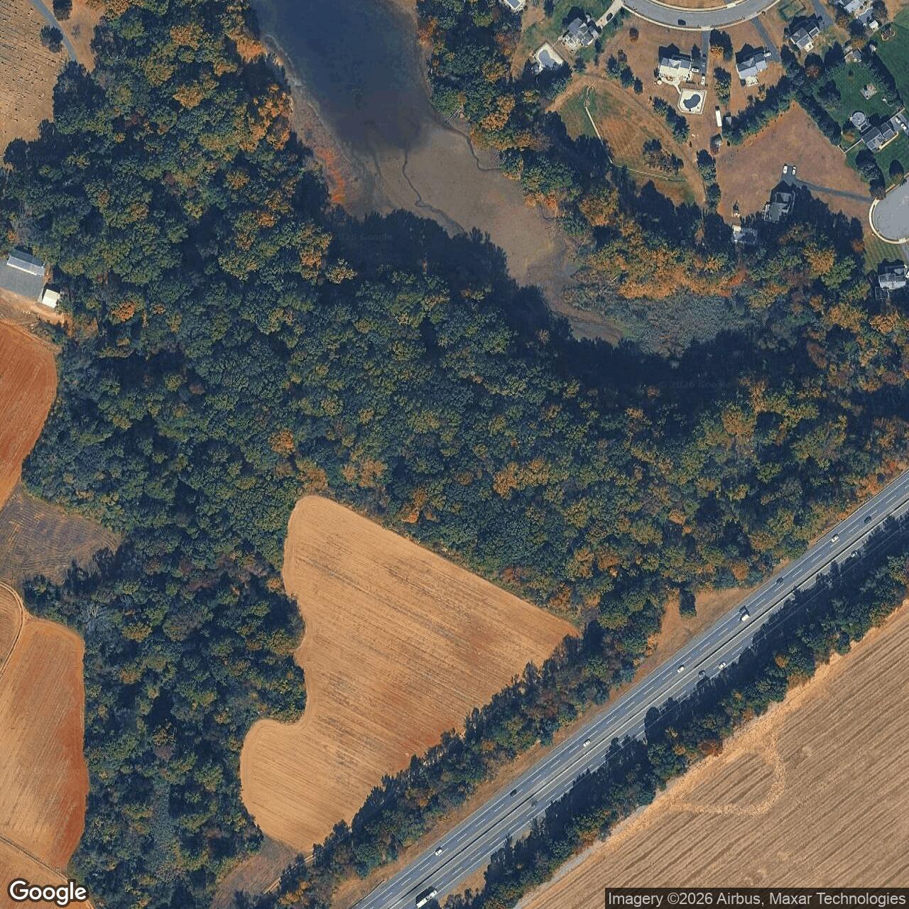 Current Google Satellite Image of Nike Site PH-58L, New Jersey