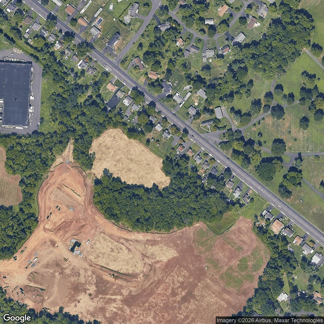 Current Google Satellite Image of Nike Site PH-99L, Pennsylvania