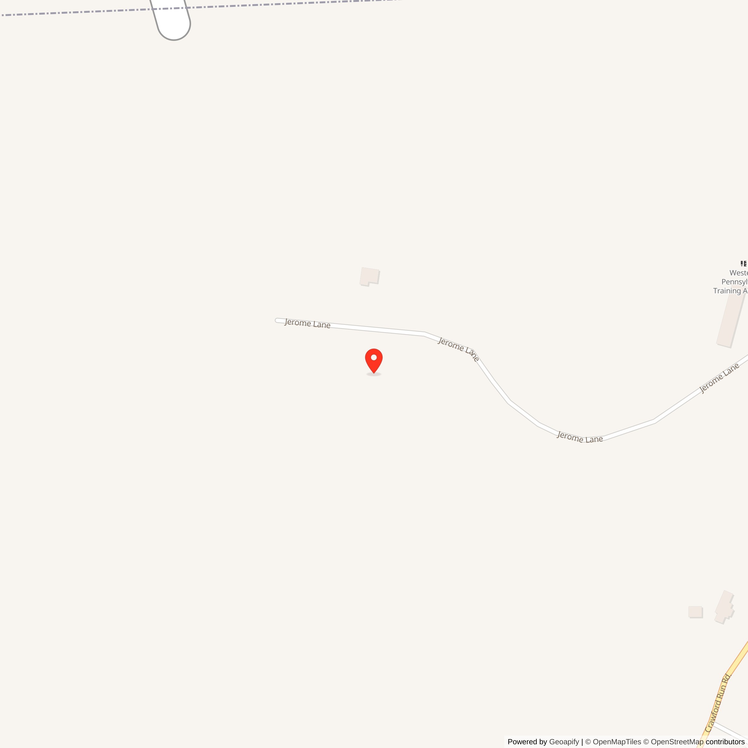 Map showing location of Nike Site PI-02L, Pennsylvania