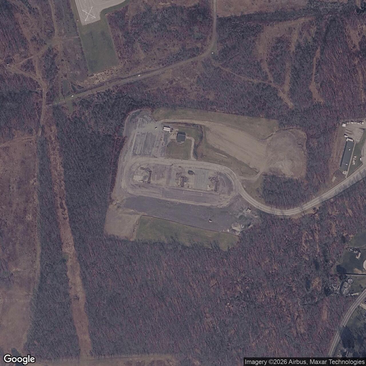 Current Google Satellite Image of Nike Site PI-02L, Pennsylvania