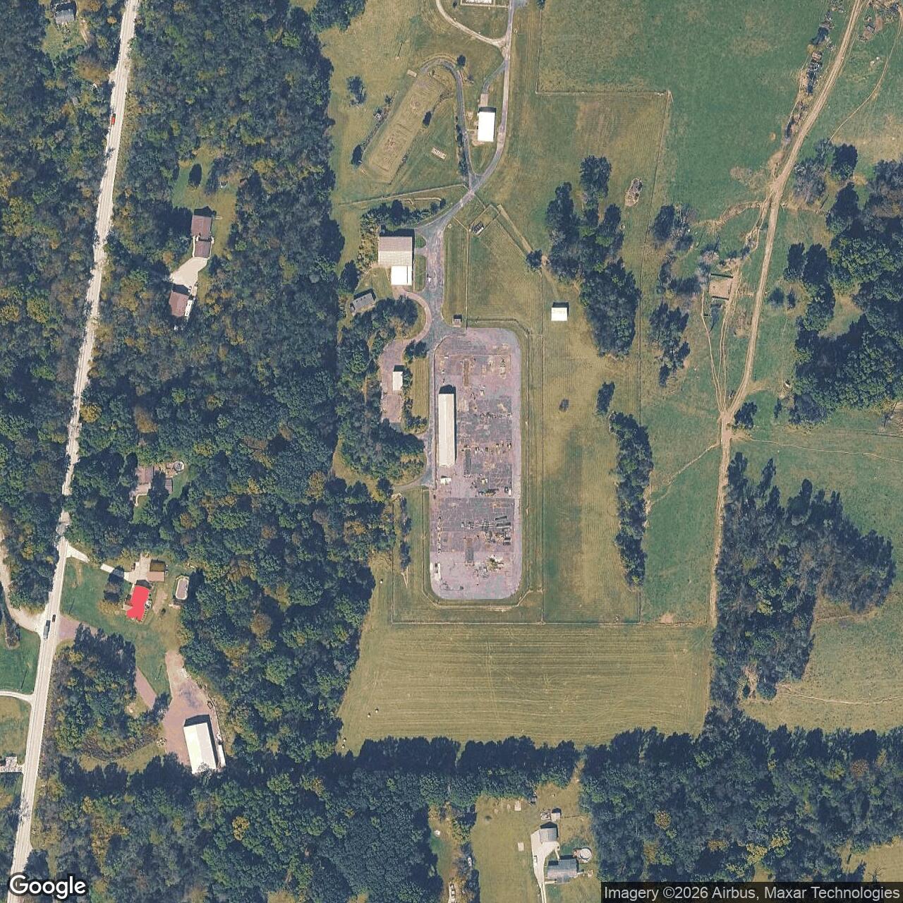 Current Google Satellite Image of Nike Site PI-37L, Pennsylvania
