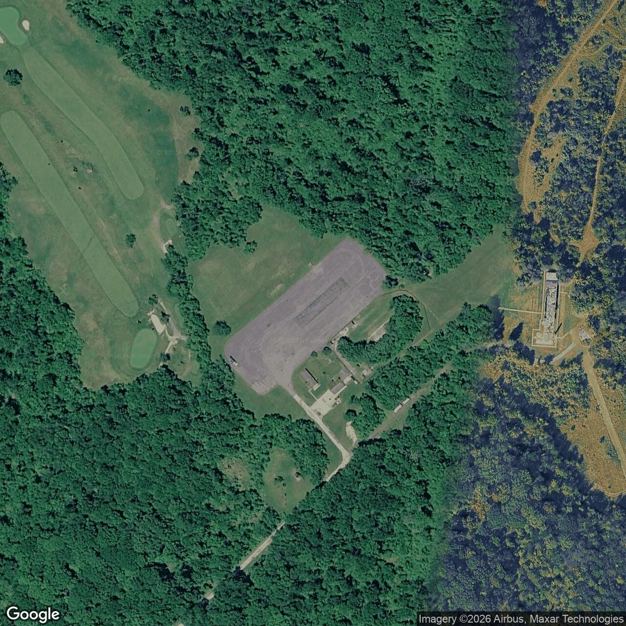 Current Google Satellite Image of Nike Site PI-42L, Pennsylvania
